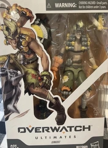 HASBRO OVERWATCH ULTIMATES JUNKRAT NEW 6 IN ACTION FIGURE BLIZZARD ENTERTAINMENT Cover