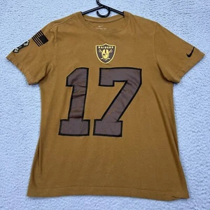 Nike Salute to Service Las Vegas Raiders NFL Football Adams #17 T-Shirt Small - Picture 1 of 14