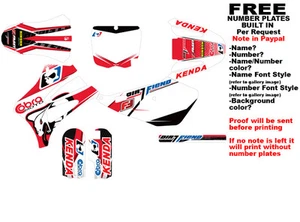 DFR CX50SR GRAPHICS “TWIST 2.0” RED 2010-NEWER CX 50 COBRA SR KING - Picture 1 of 2