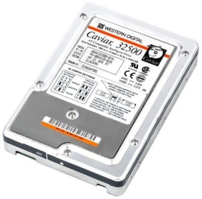 Hard Drive WD Caviar 32500 WDAC32500-18H 2.5GB 5200U/Min 128KB Ata 3.5 " Inches - Image 1 of 3