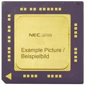 NEC Japan D30710RS-300 VR12000 CPU Processor Vintage Processor Rare Gold