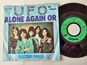 UFO - Alone again or 7'' Vinyl Germany - Picture 1 of 5