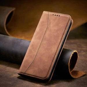 Hülle für Google Pixel 8 7 6 Pro 7A 6A 5A 4 XL Magnet Leder Wallet Case Schutz - Picture 1 of 25