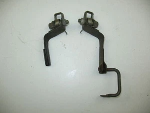 1982 HONDA CB 450 CB450SC SEAT LATCHES + LINKAGE - GOOD SPRINGS - GOOD BOLTS - Picture 1 of 6