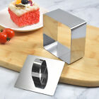 Stainless Steel Cake Ring Portable Mold With Push Piece Rice Ball Sushi Tool BAZ