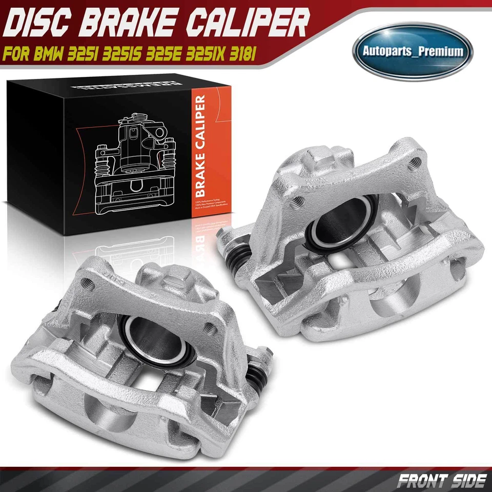Front Left & Right Side Brake Caliper for BMW 325i 325is 325e 325iX 318i 318is - Image 1 of 4