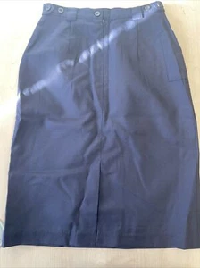 ALEXANDRA VINTAGE AZUL FALDA LÁPIZ TALLA 10 Falda Enfermera PU5R - Imagen 1 de 9