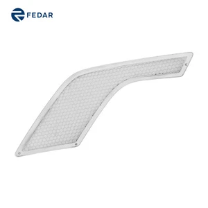 Rejilla de ventilación lateral de capó cromada para conductor izquierdo Volvo VNL 2004-2016 - Imagen 1 de 5