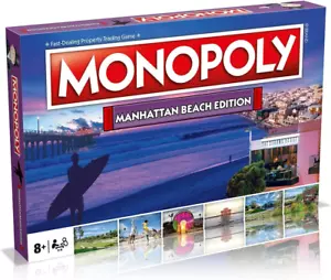 Monopoly Board Game Manhattan Beach Edition: 2-6 Players Family Board Games for - Picture 1 of 8