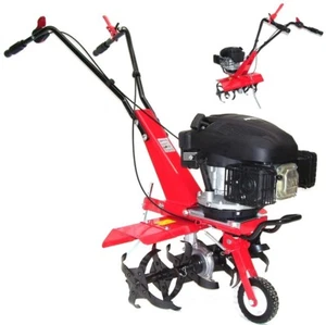 55752 Gasolina Motoazada 600 Motocultor 6 Palas arado rojo - Imagen 1 de 9