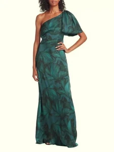 Vestido Georgette Sachin & Babi Chelsea Estampado Floral Un Hombro Talla 16W $285 - Imagen 1 de 4