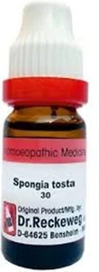 Dr. Reckeweg Germany Spongia Tosta  30CH,200CH,1000CH(1M) 11ml - Picture 1 of 3