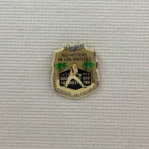 DODGERS UNOCAL 76 NO HITTERS IN LA PIN #4 MLB Vintage 1991 koufax 10th player - Picture 1 of 7