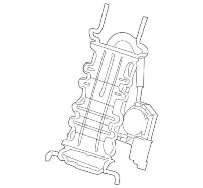 Genuine GM 2009-2015 Cadillac CTS Front Passenger Seat Lumbar Support 20793293 - Image 1 of 3