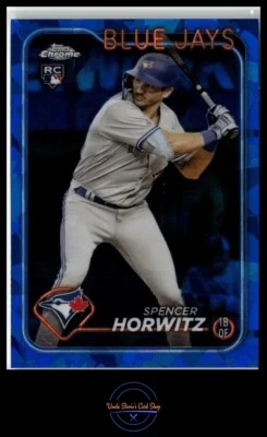 2024 Topps Chrome Sapphire #172 Spencer Horwitz - Image 1 of 2