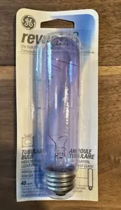 GE Reveal 48707 T10 Light 40W 40T10/RVL CD1 Tubular Bulb - Picture 1 of 2