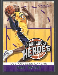 Kobe Bryant Los Angeles Lakers 2013-14 Panini Prestige Hardcourt Heroes #2