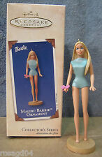 Malibu Barbie Doll Hallmark Keepsake Ornament Display Model Excellent Condition