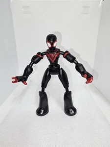 Spider-Man Marvel Bend and Flex Miles Morales Action Figure Toy 6" Flexible 002 - Picture 1 of 4