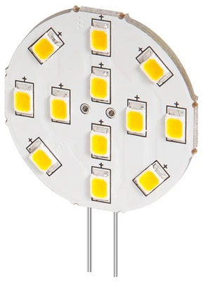 GOOBAY 5x LED Einbaustrahler 2W, Einbaustrahler G4 kalt-weiß 190LM 140°