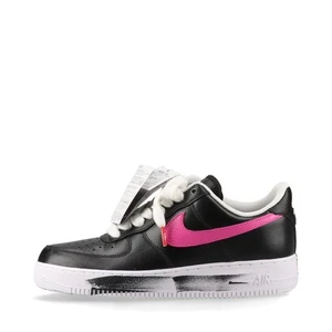 Nike x Peace Minus One AIR FORCE 1 '07 24AW Leather Sneakers 28cm Men's Black AQ - Picture 1 of 16