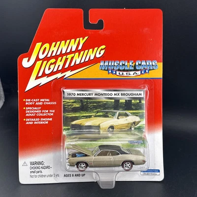 2001 Johnny Lightning Muscle Cars USA 1970 MERCURY MONTEGO MX BROUGHAM Redlines - Image 1 of 4