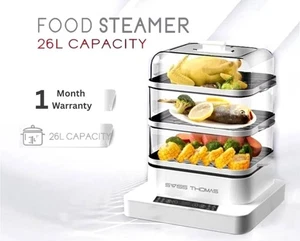 Three (3) layer food steamer - Picture 1 of 4
