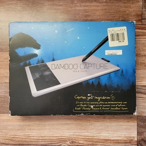 Wacom Bamboo Capture Rysik i tablet dotykowy CTH470 NOWY - Zdjęcie 1 z 9