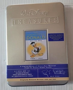 Walt Disney Treasures The Chronological Donald Duck Volume 1 2-DVD Set 1934-1941 - Picture 1 of 24
