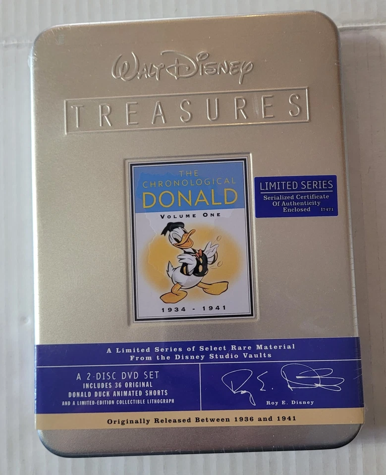Walt Disney Treasures The Chronological Donald Duck Volume 1 2-DVD Set 1934-1941 - Image 1 of 4