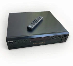 Sony CDP-CE375 5 Disc CD Changer Player W/ Remote & Manual Working Excellent - Picture 1 of 22