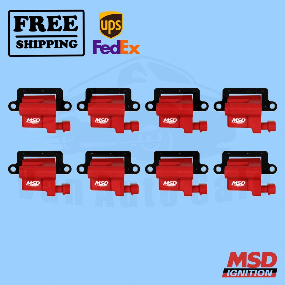 Bobina de encendido MSD se adapta a GMC Sierra 1500 HD Classic 07 Foto 1 de 2