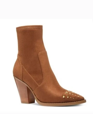 Botas de camurça sintética cravejadas Michael Kors Dover tamanho 10 - Imagem 1 de 4