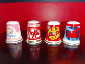 5 x Thimbles Vintage Advertising Collection Retro - Picture 1 of 4