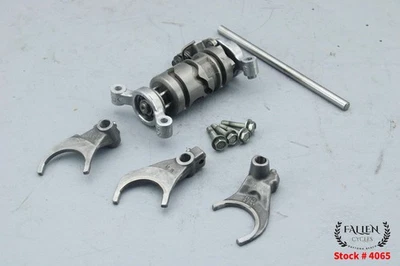 Harley Road King 2003 5 velocidades transmisión leva de cambio tambor y horquilla juego video #4065 Foto 1 de 4