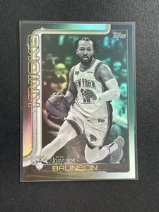 2025-26 Topps Jalen Brunson Blackout Parallel - Bild 1 von 2