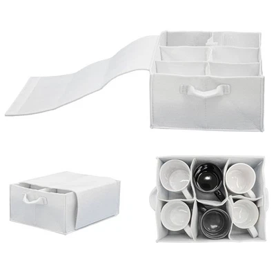 Filz Tassenhalter Camping - 28x21 Glashalter - Wohnmobil Geschirr Aufbewahrung - Bild 1 von 4