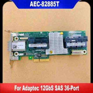 AEC-82885T pour Lenovo Adaptec 12GbS SAS 36 ports carte d'extension carte HBA 00LF095 - Photo 1/11