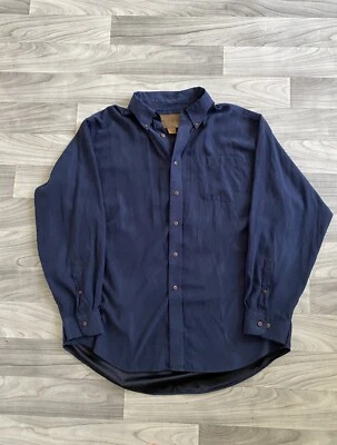 Duck Head Expedition Button Down Long Sleeve Blue Shirt Men’s XL G.I. - Image 1 of 4