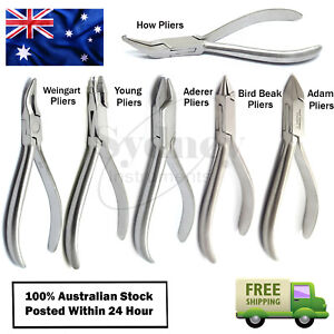 Dental Orthodontic Pliers Wire Bending & Loop Forming Clasp Bend Archwire Lab
