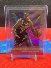 1994-95 Topps Finest Iron Men Insert #2 Kenny Anderson Nets NFL