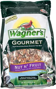 82072 Gourmet Nut & Fruit Wild Bird Food, 5 Pound (Pack of 1) - Picture 1 of 11