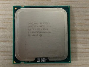 Intel Core 2 Duo E7500 2.93Ghz 2-Core CPU Processor - Picture 1 of 2