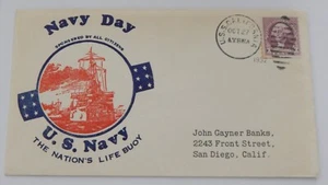 USS California (BB 44) 27 de octubre de 1932 Día de la Marina - Imagen 1 de 2