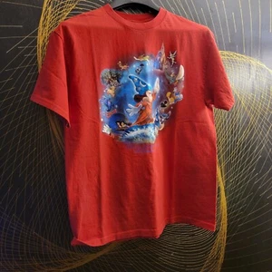 Vintage Walt Disney World rotes T-Shirt - Where Magic Lives L Mickey (Etikett intakt) - Bild 1 von 12
