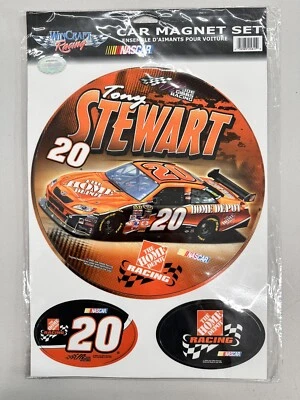 NASCAR Tony Stewart #20 Home Depot Car Magnet Set Indoor/outdoor - Image 1 of 4