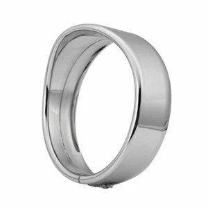 7 inch Headlight Trim Ring Visor For Harley Dyna Softai FLHT Road King Touring - Picture 1 of 4