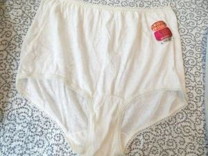 Rocky Mount weißes Baumwollhöschen ~ Größe 9XXL ~ Vintage ~ neu  - Bild 1 von 1