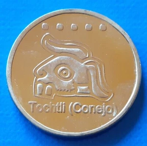 Aztec 5 Centavos 2012 UNC Rabbit - Aztecs Central America unusual coinage - Picture 1 of 2