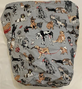 Vera Bradley Best In Show Puppy Dog Print Ditty Lined Tote Gym Bag 2020 Wet Dry - Picture 1 of 4